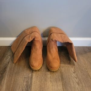 Women's tall Heeled Boots 8